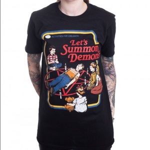 SOLD - Let’s Summon Demons women’s shirt